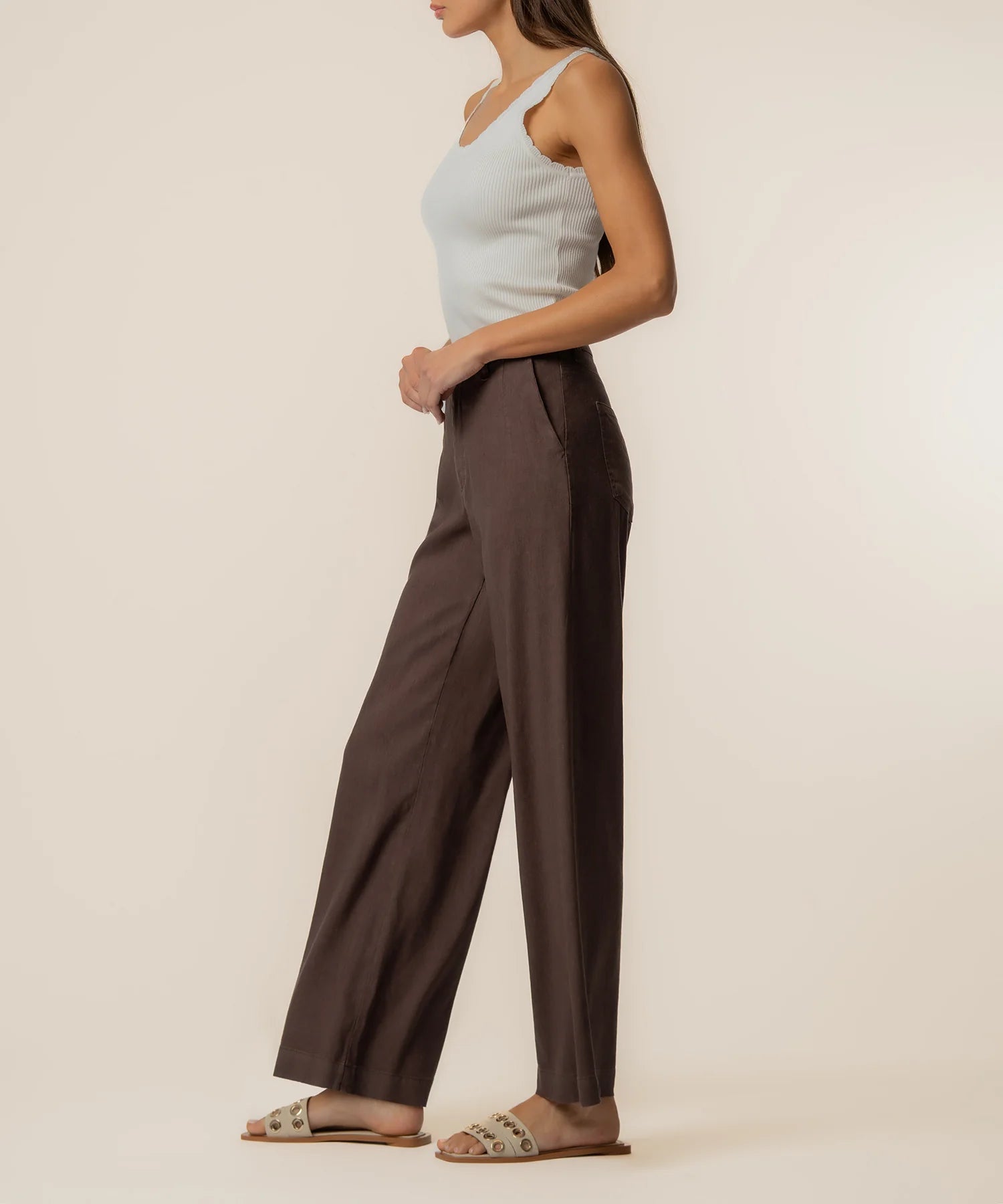 KUT Meg HR Wide Straight Leg