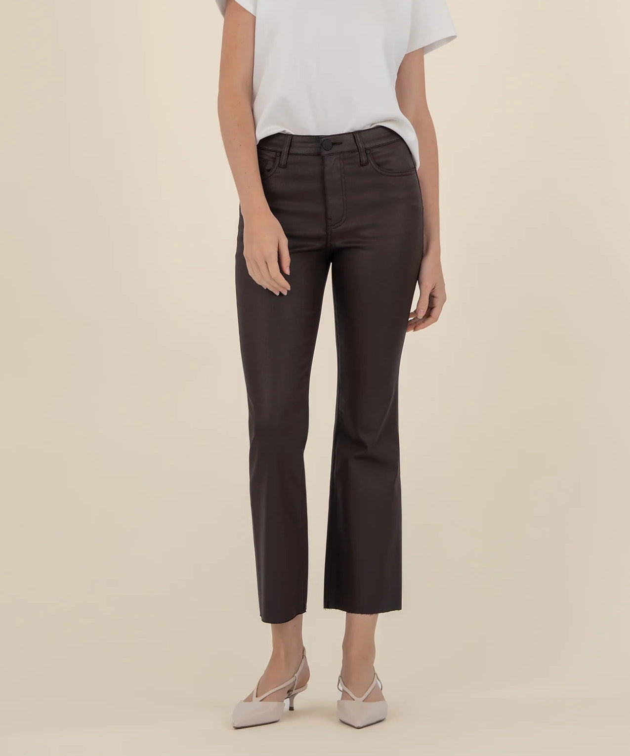 KUT Kelsey HR Ankle Flare - Chocolate