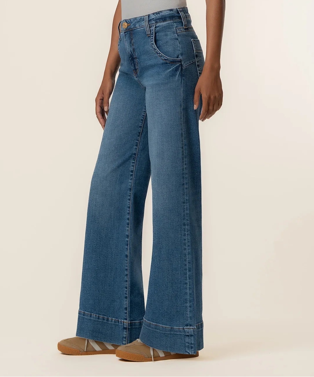KUT Maya High Rise Wide Leg - Journey