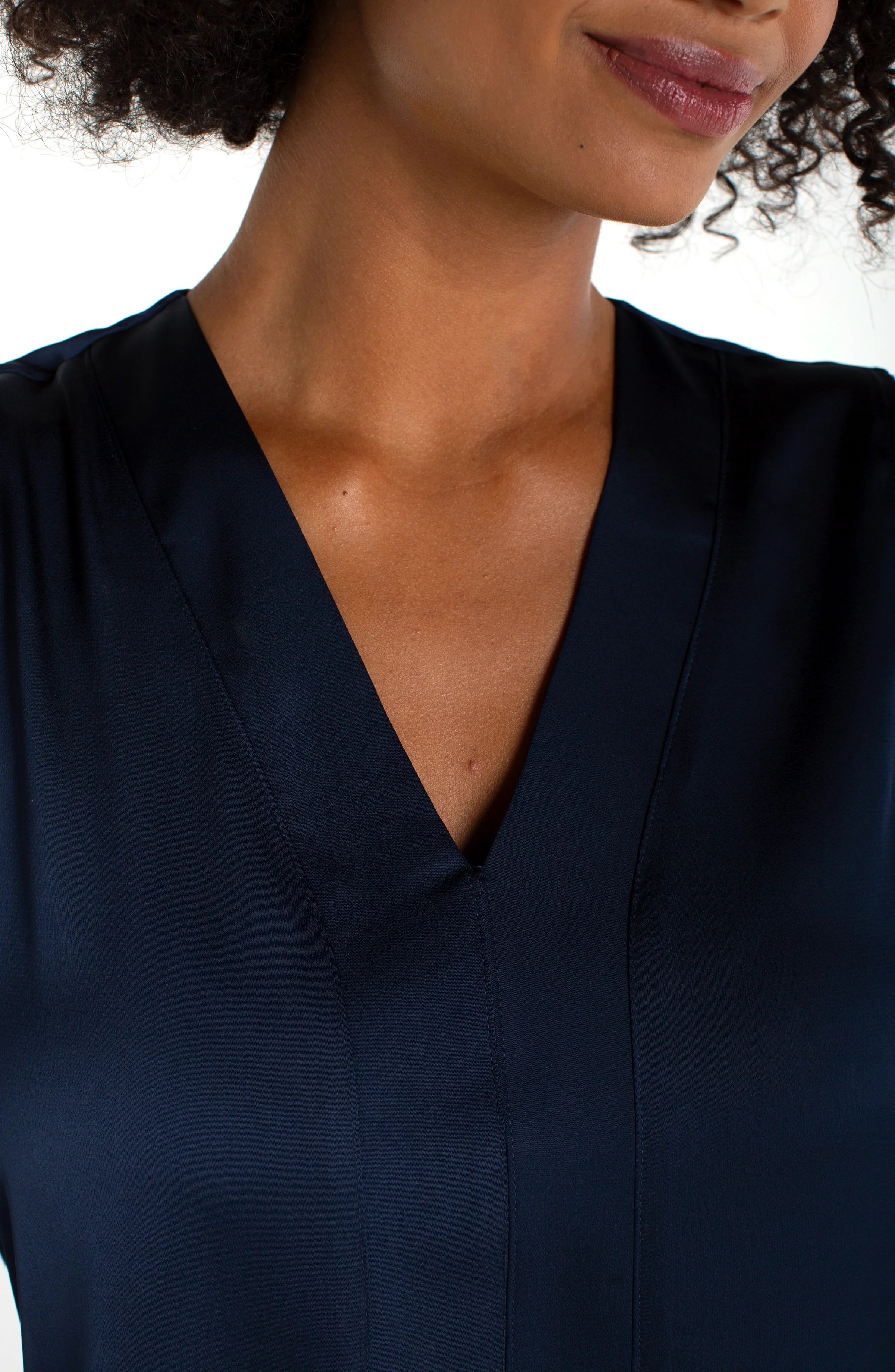 Liverpool Sleeveless V-Neck Top