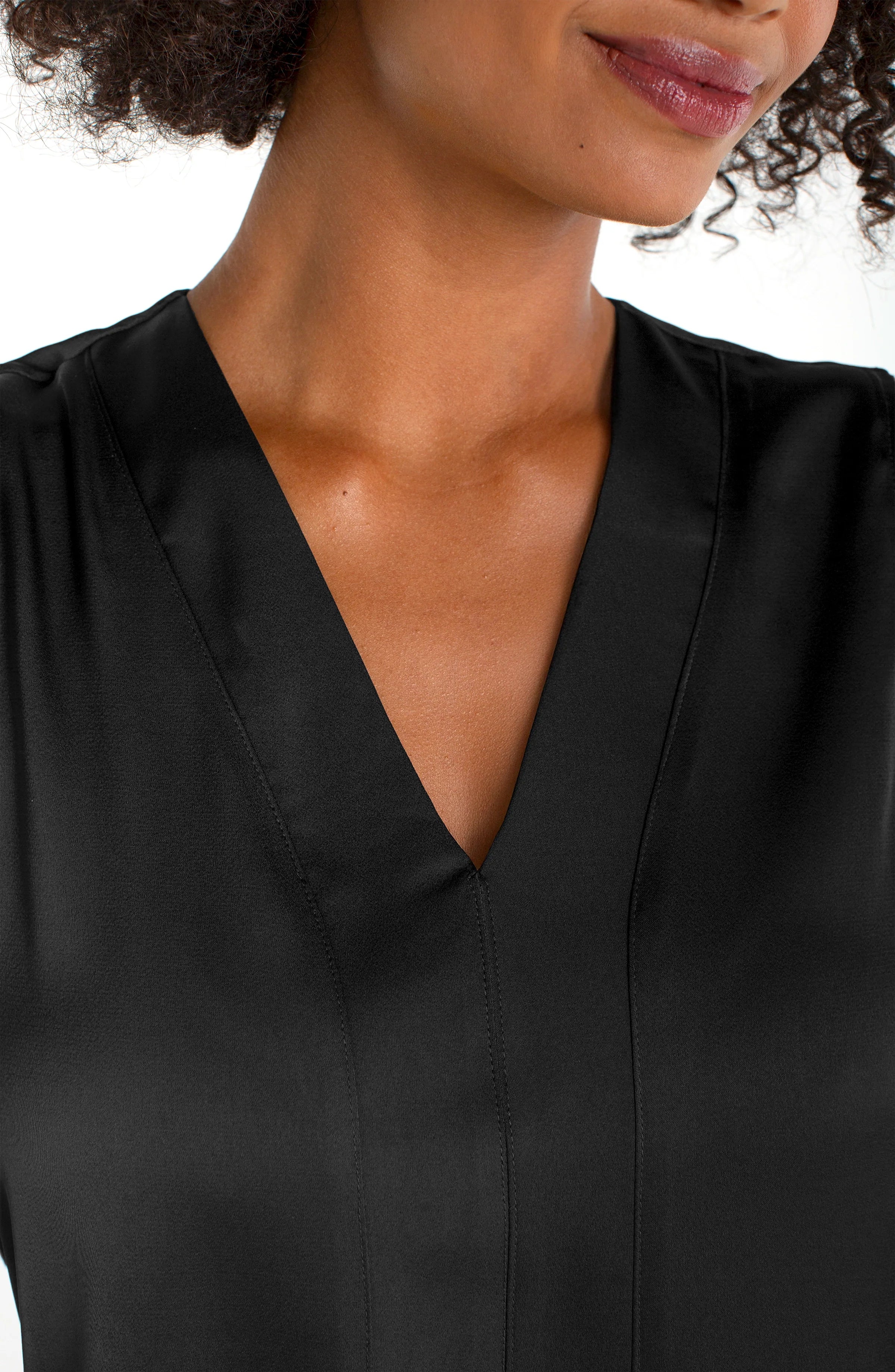Liverpool Sleeveless V-Neck Top