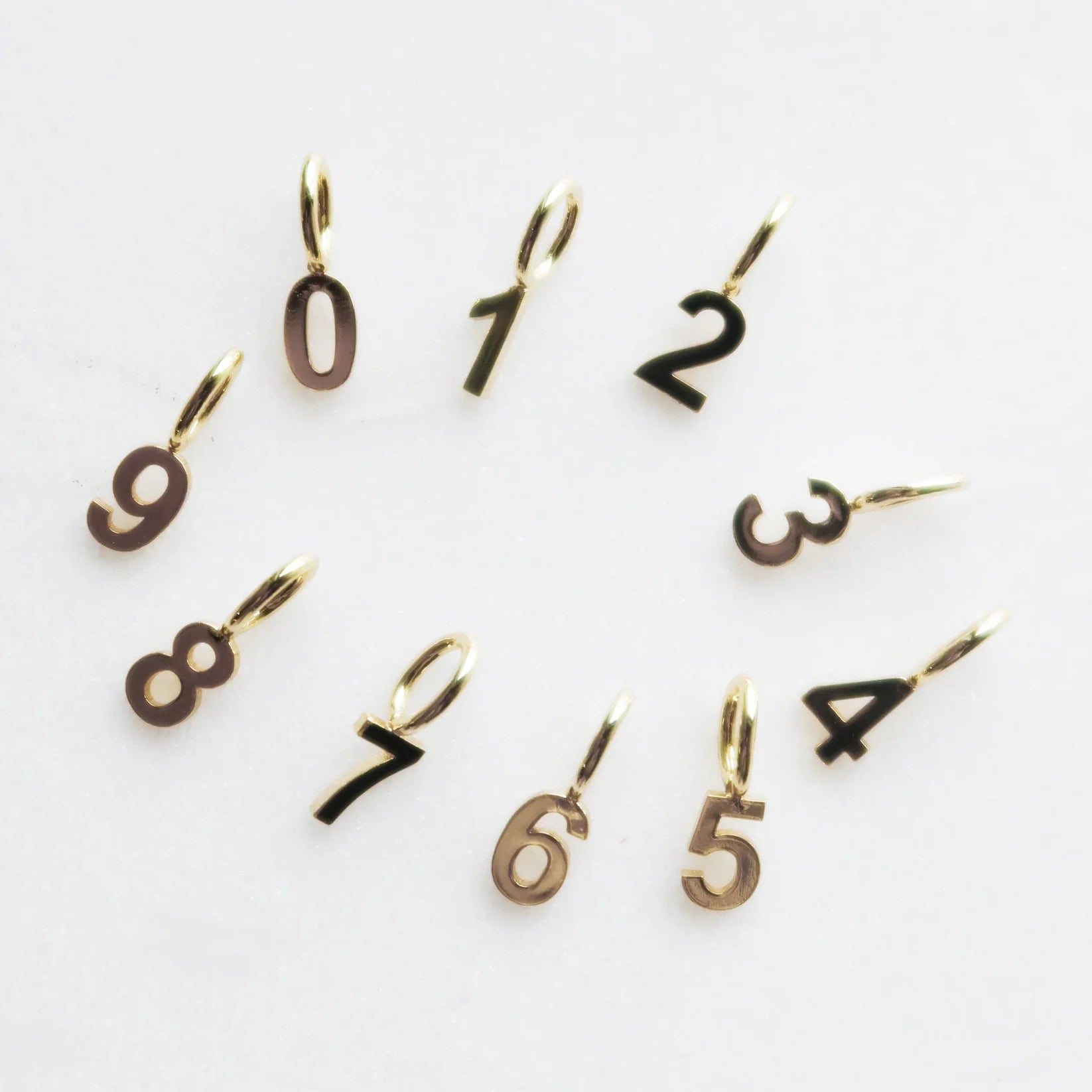 Sis Kiss Number Charms