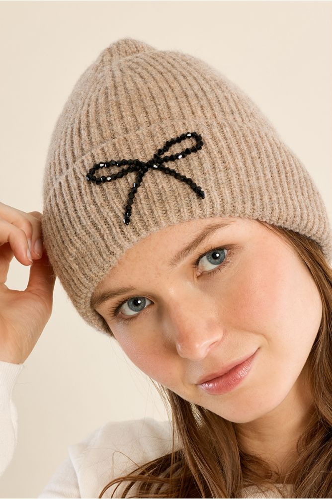 Bow Stocking Hat
