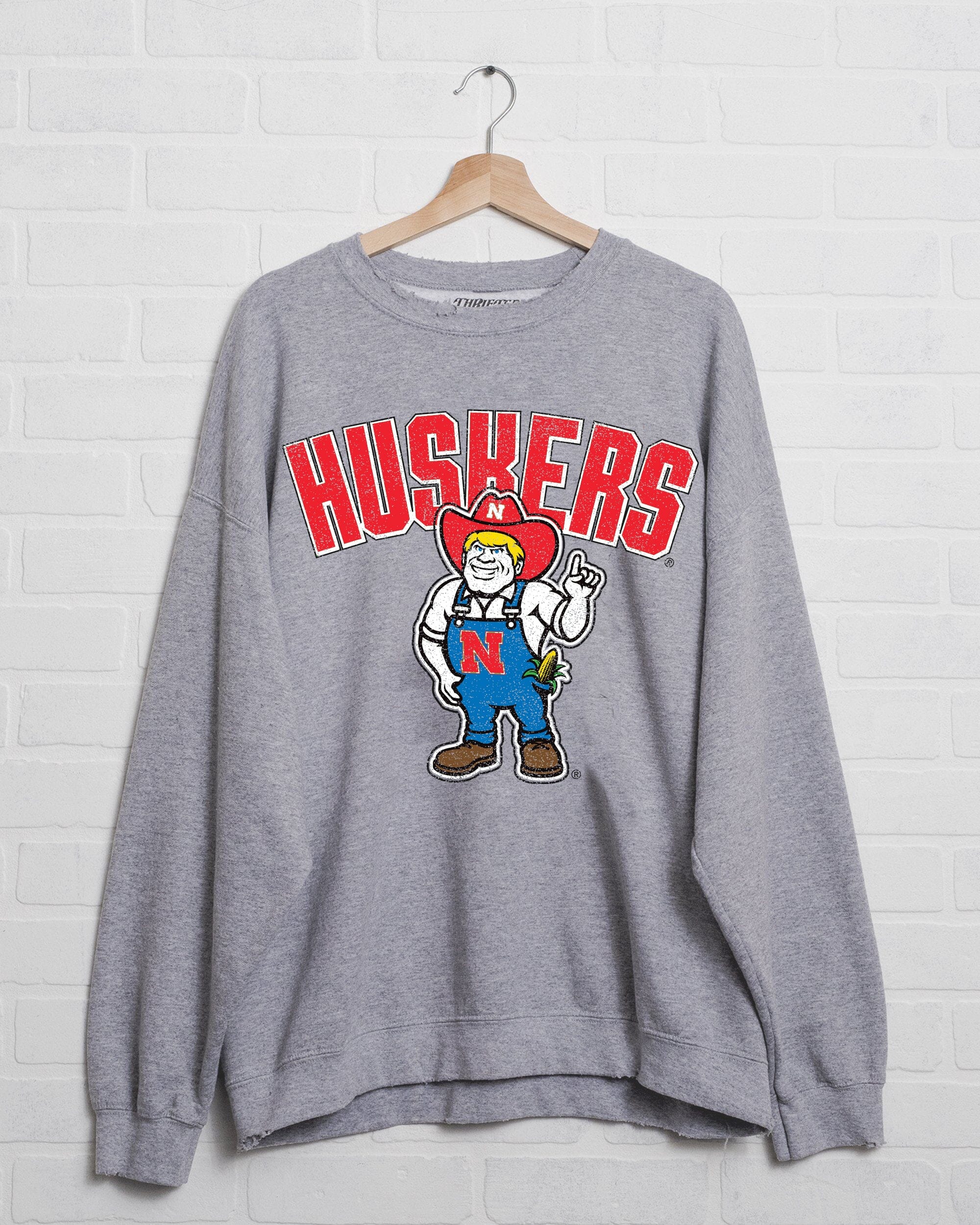 Nebraska Cartoon Mascot Sweatshirt
