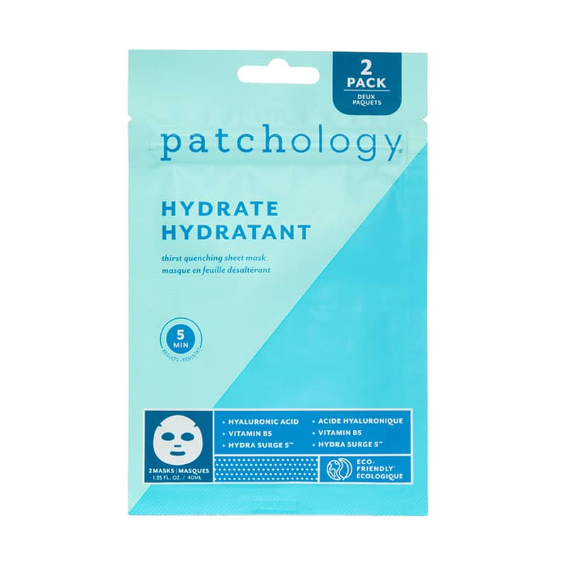 Patchology Hydrate Sheet Mask - 2 Pack