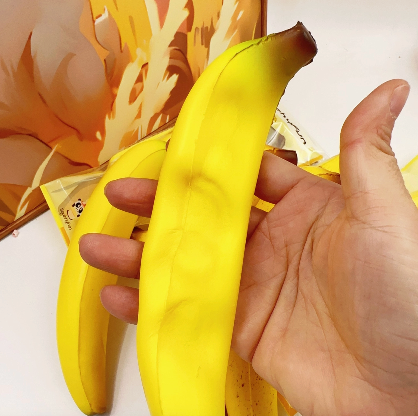 Banana Squishy Toy