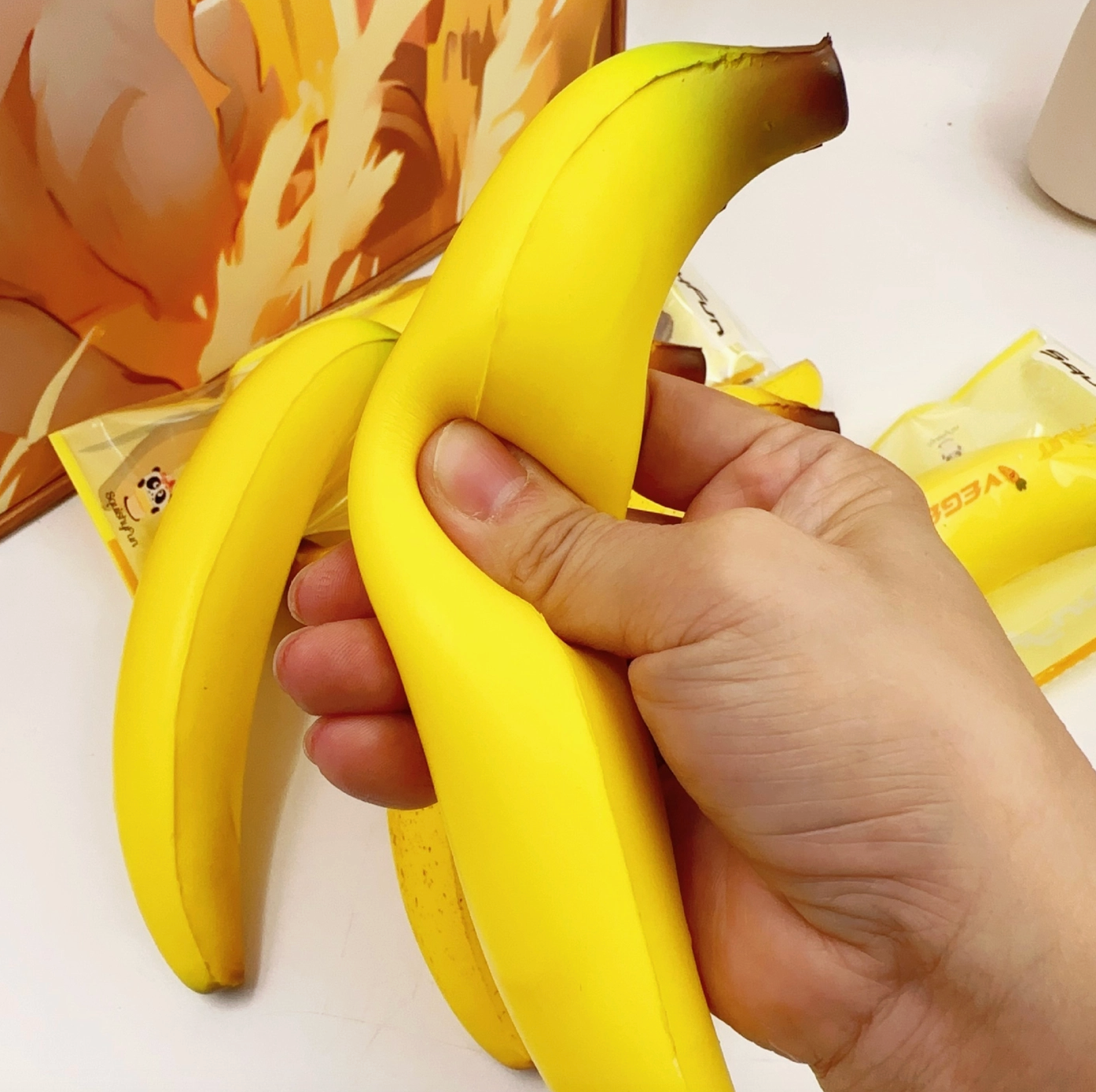 Banana Squishy Toy