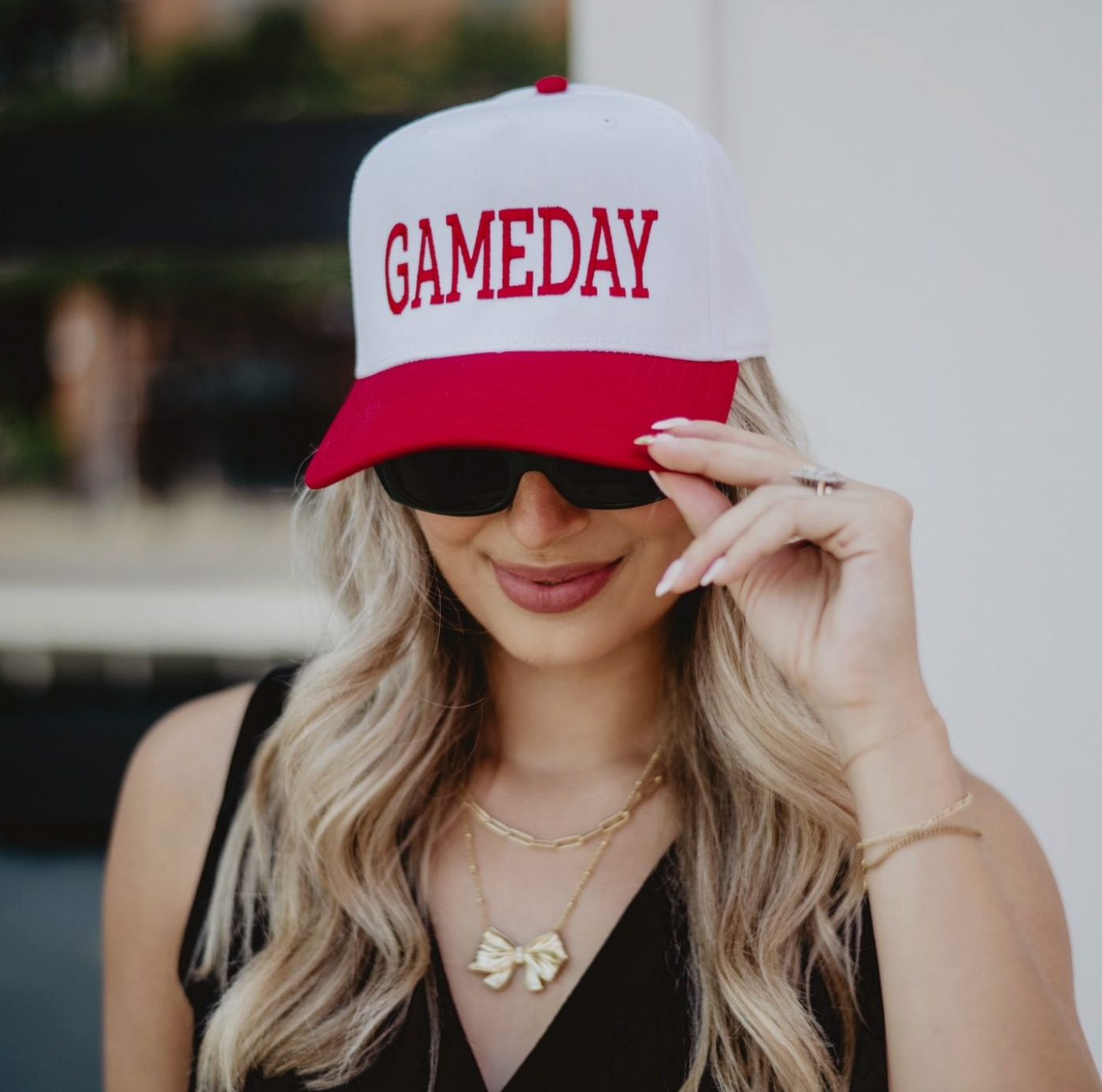 Gameday Two-Toned Vintage Hat