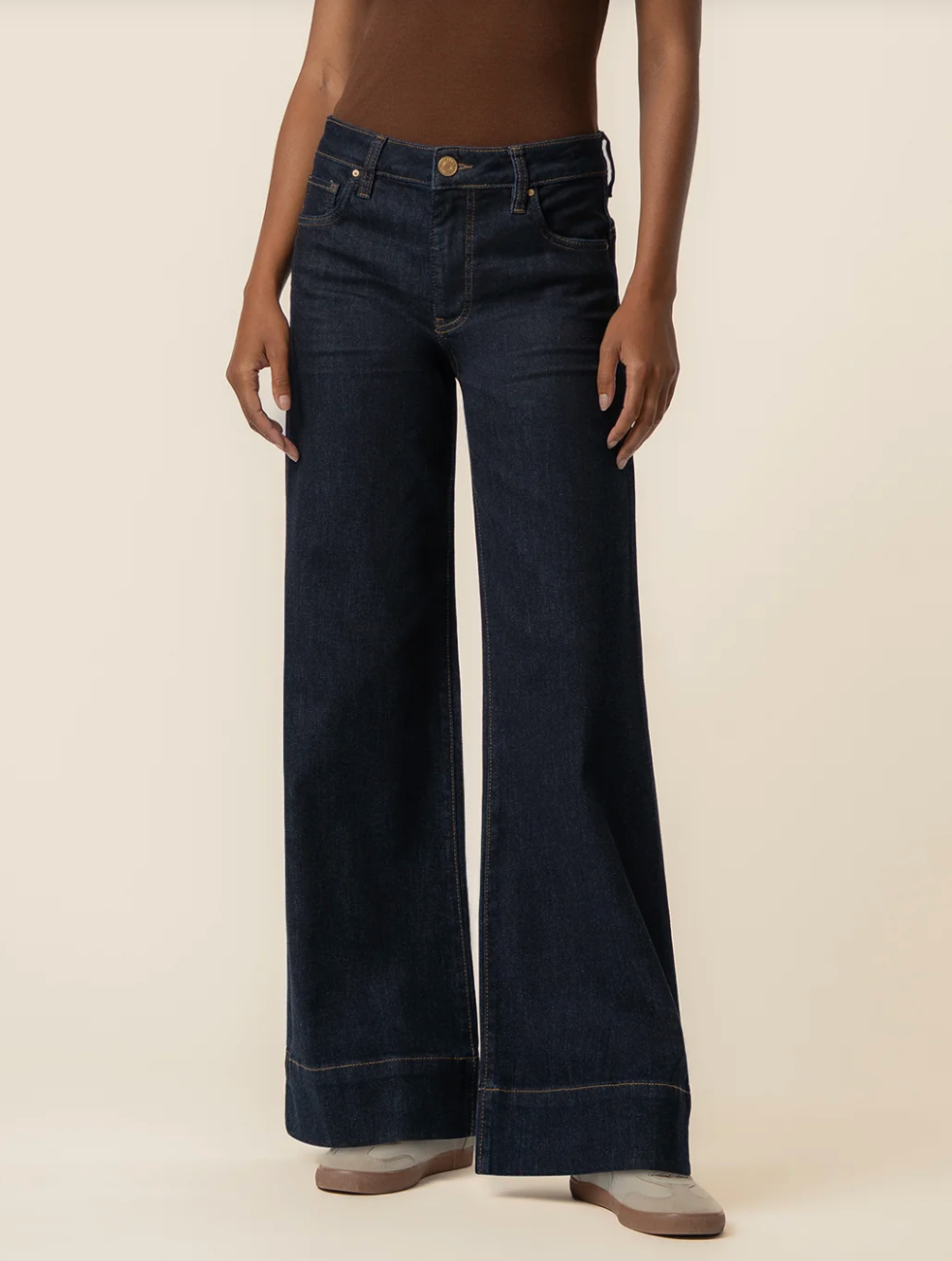 KUT Maya High Rise Wide Leg - Amaze