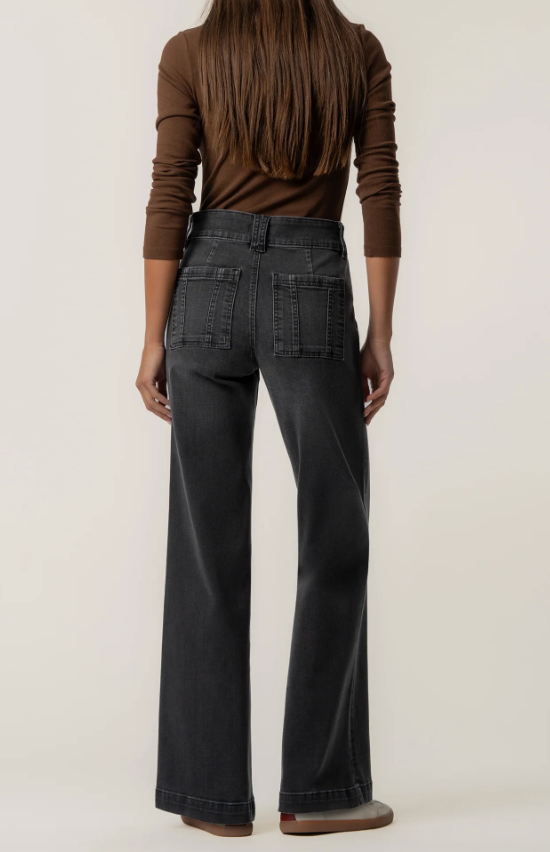 KUT Jodi High Rise Straight Leg - Innocently