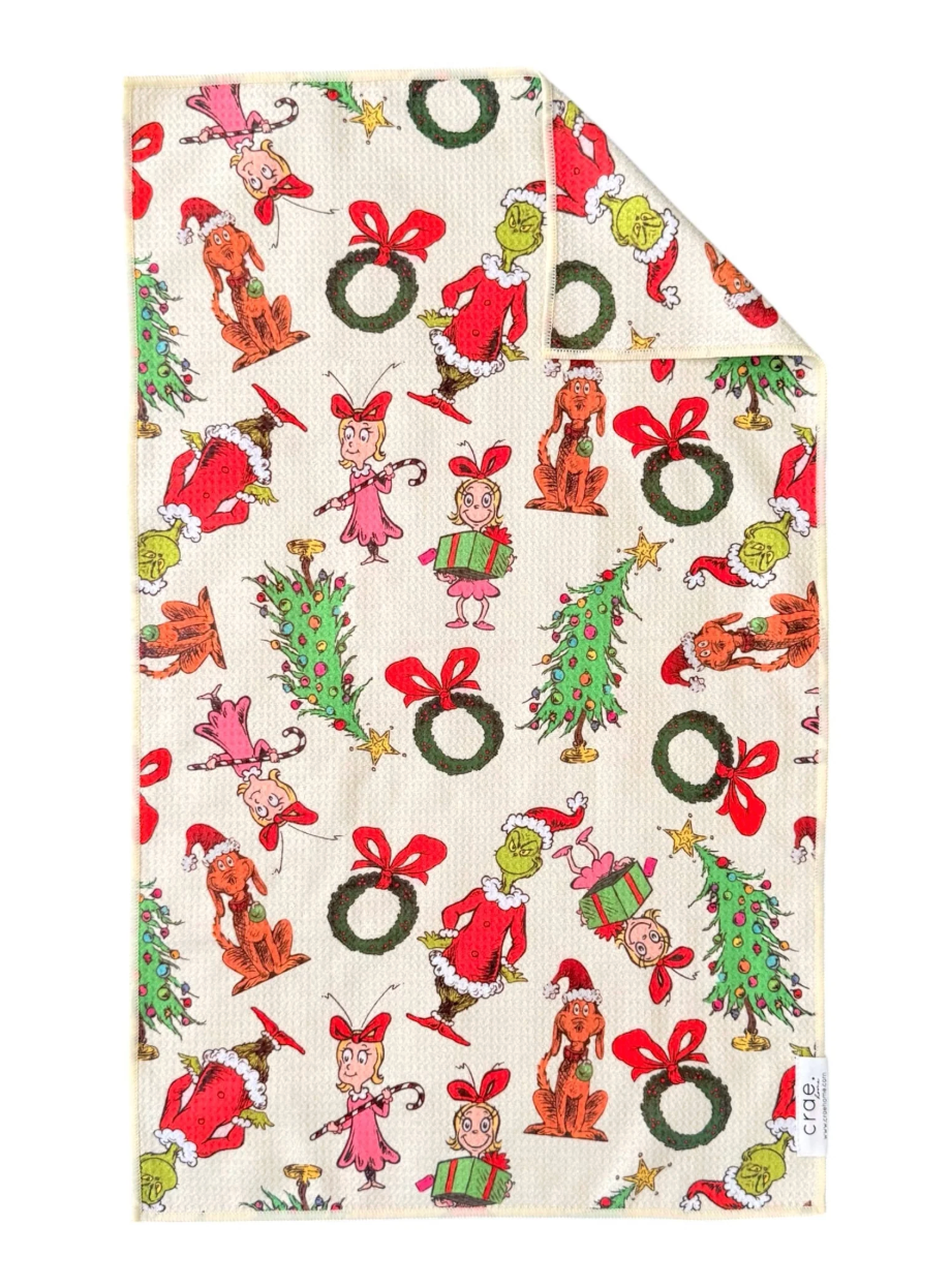 CRAE Christmas Double Sided Towels