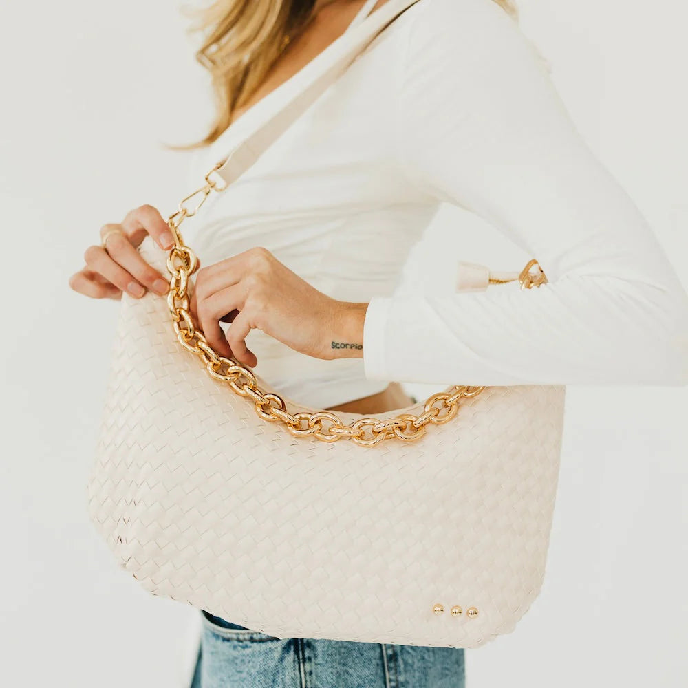Sienna Slouchy Woven Shoulder Bag