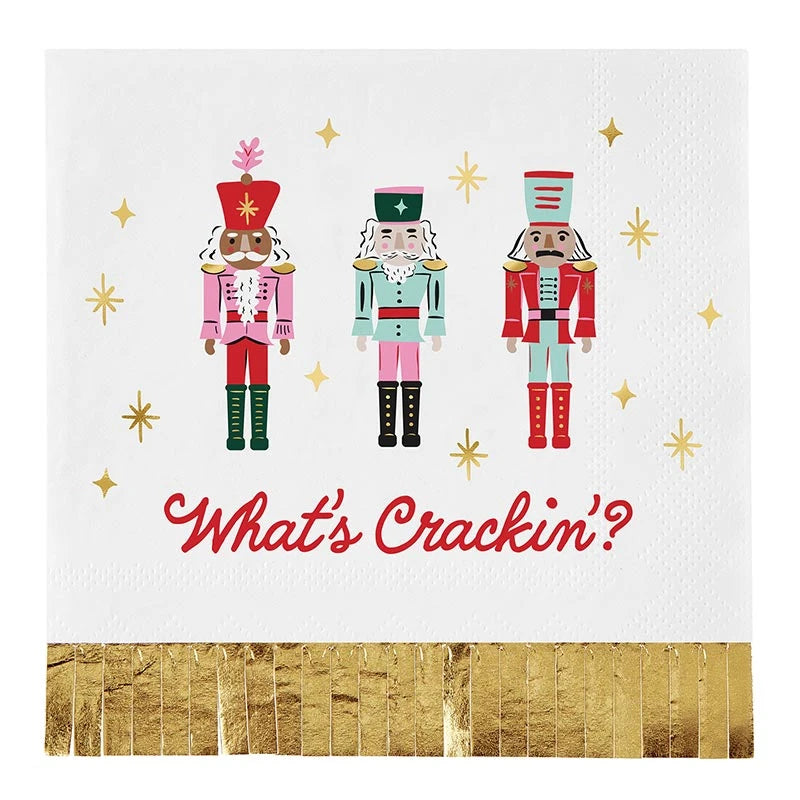 Slant Christmas Napkins