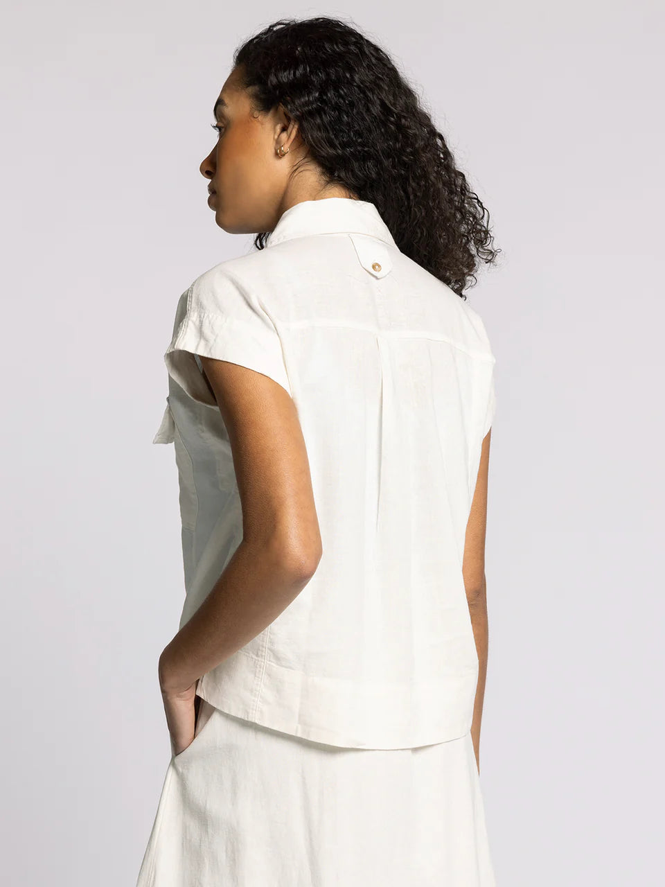Thread & Supply Lydia Shirt - White