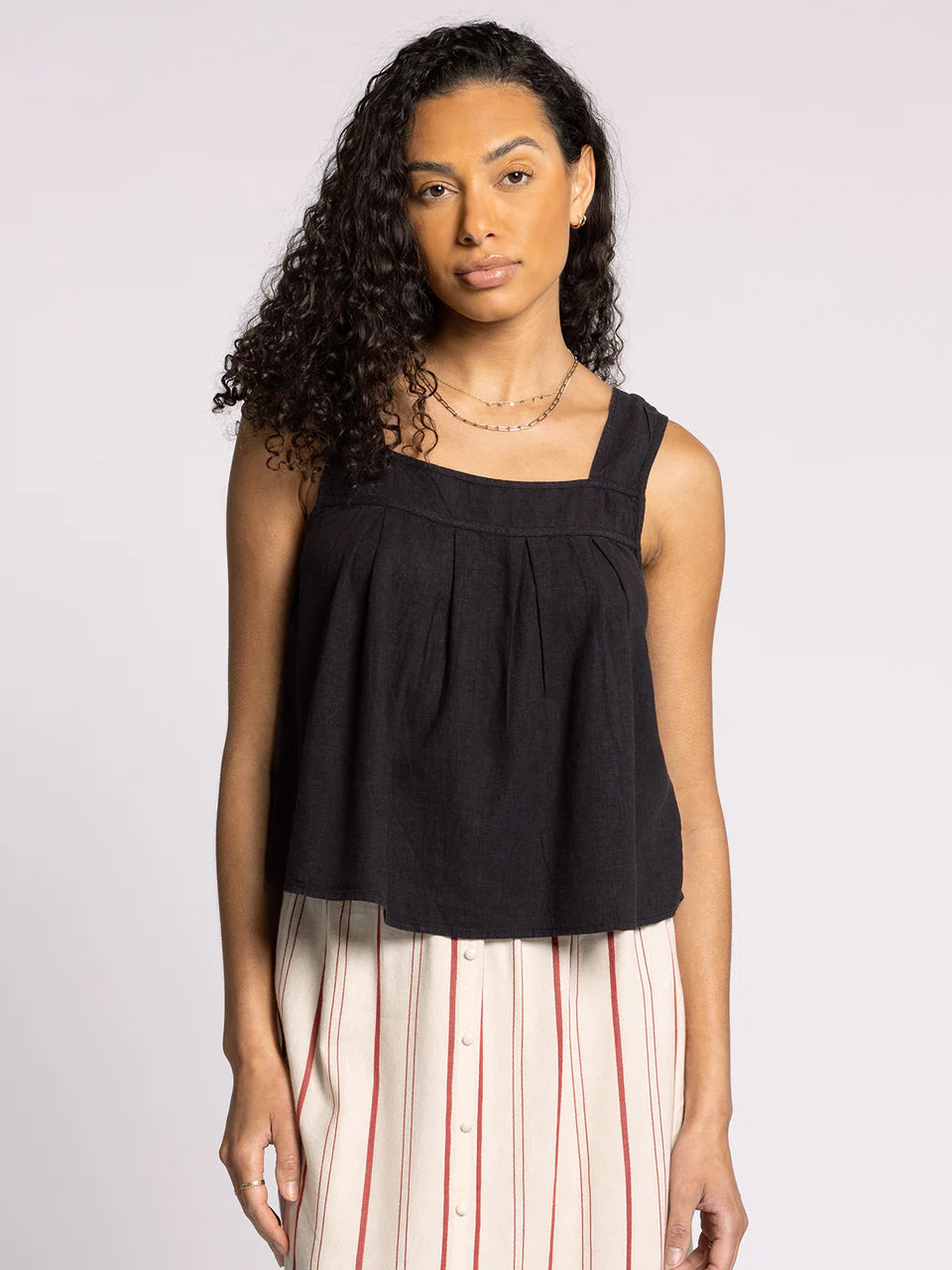 Thread & Supply Lydia Tank - Obsidian