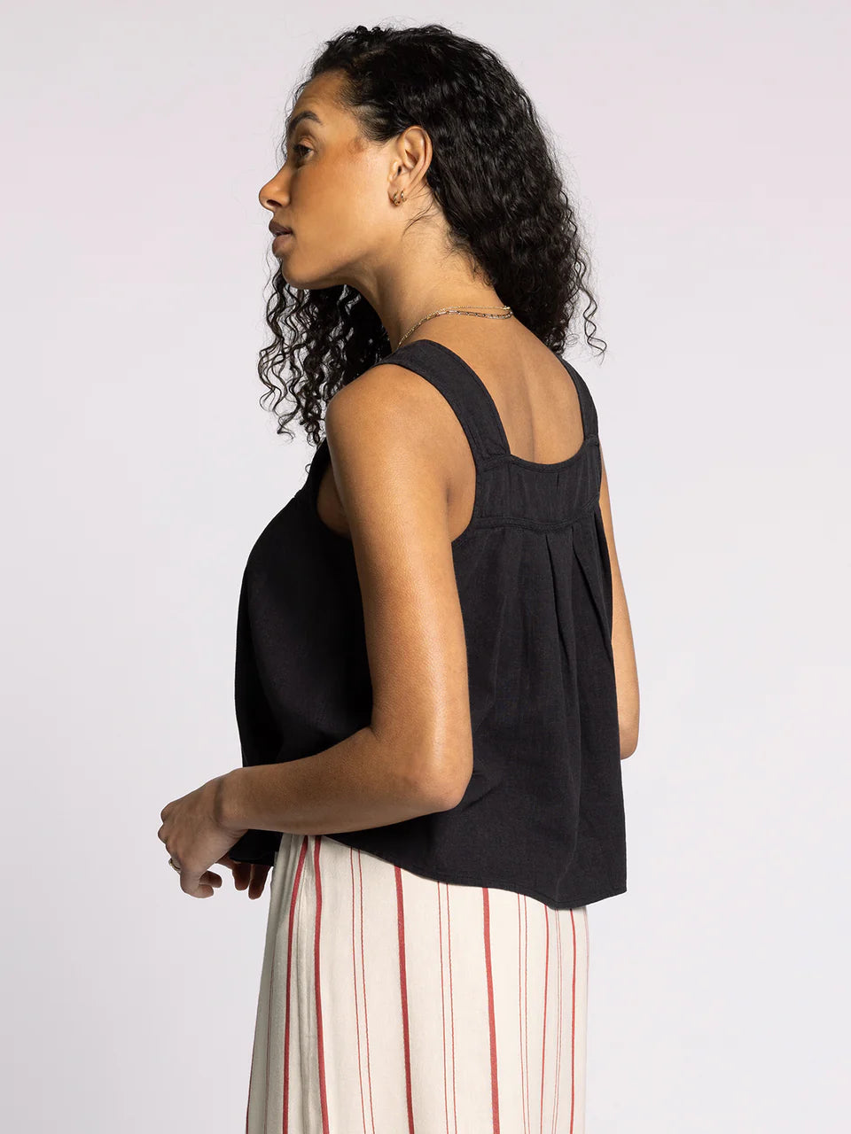 Thread & Supply Lydia Tank - Obsidian