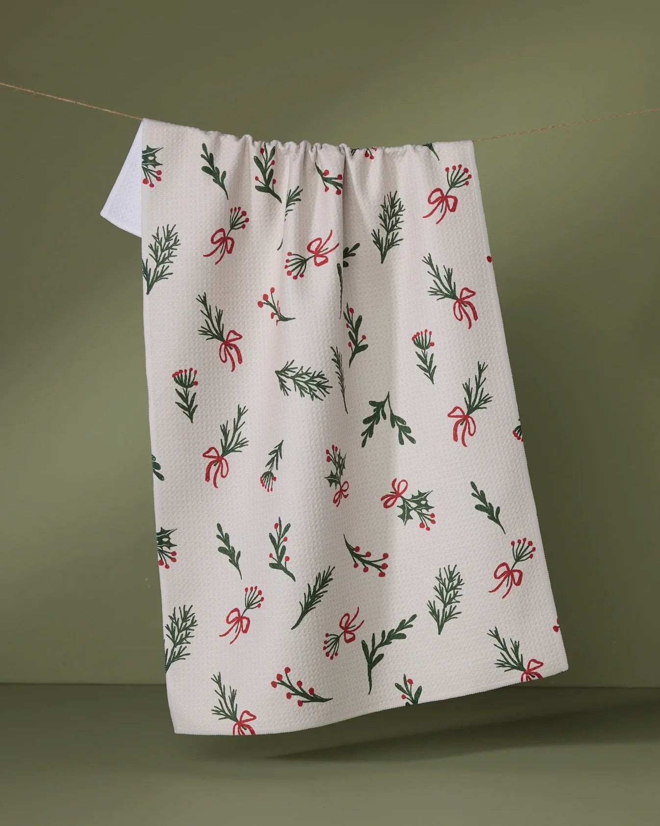 Geometry Christmas Tea Towels