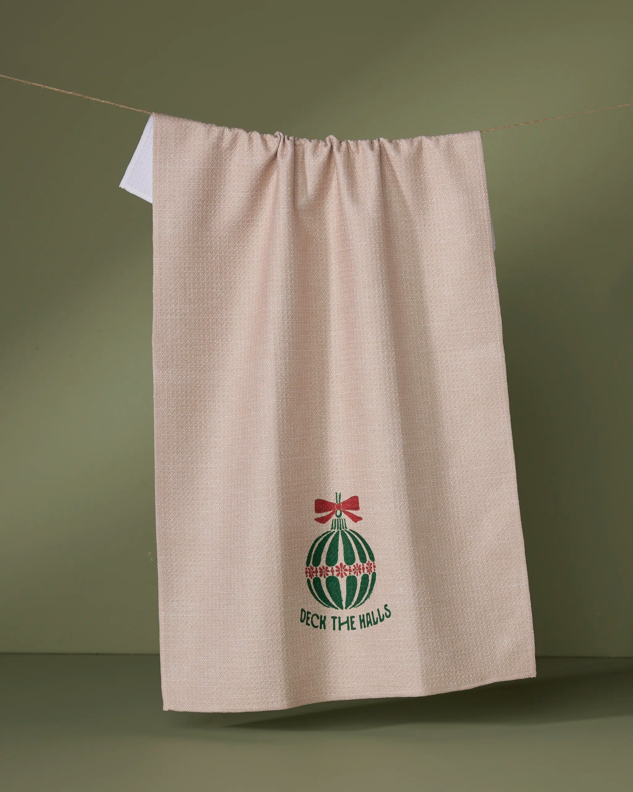Geometry Christmas Tea Towels