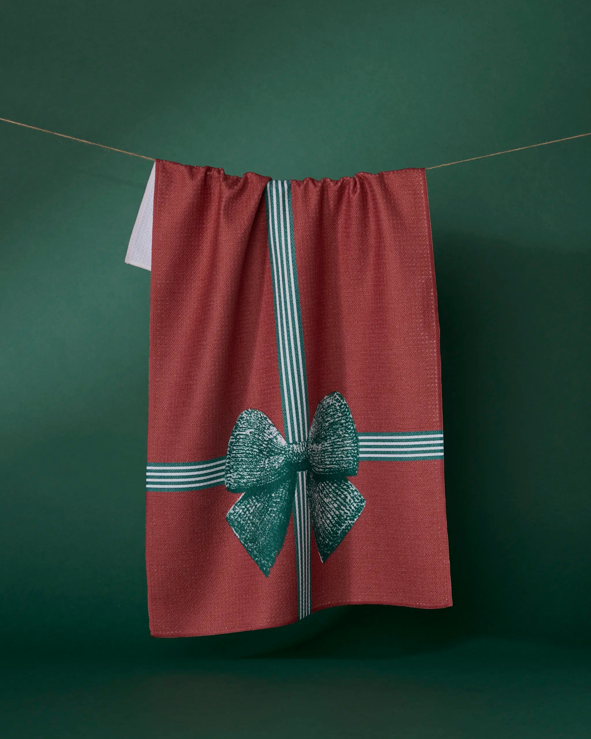 Geometry Christmas Tea Towels