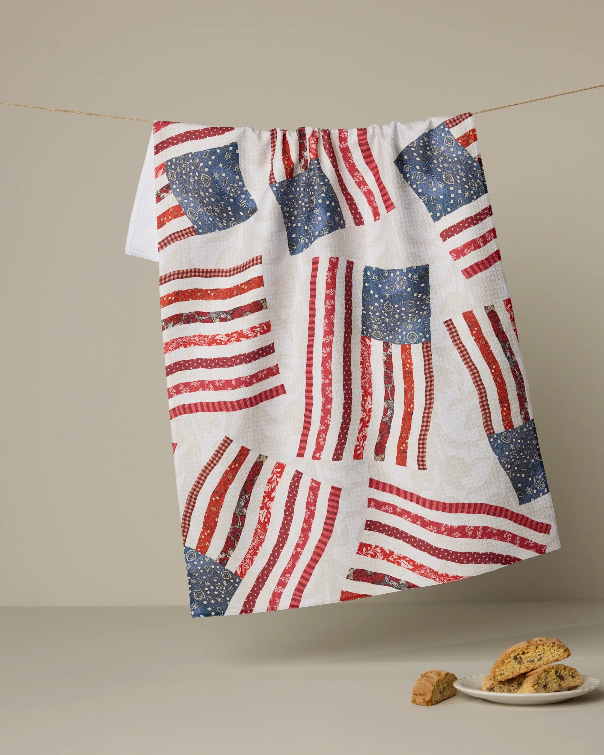 Geometry House Patriotic Tea Towels