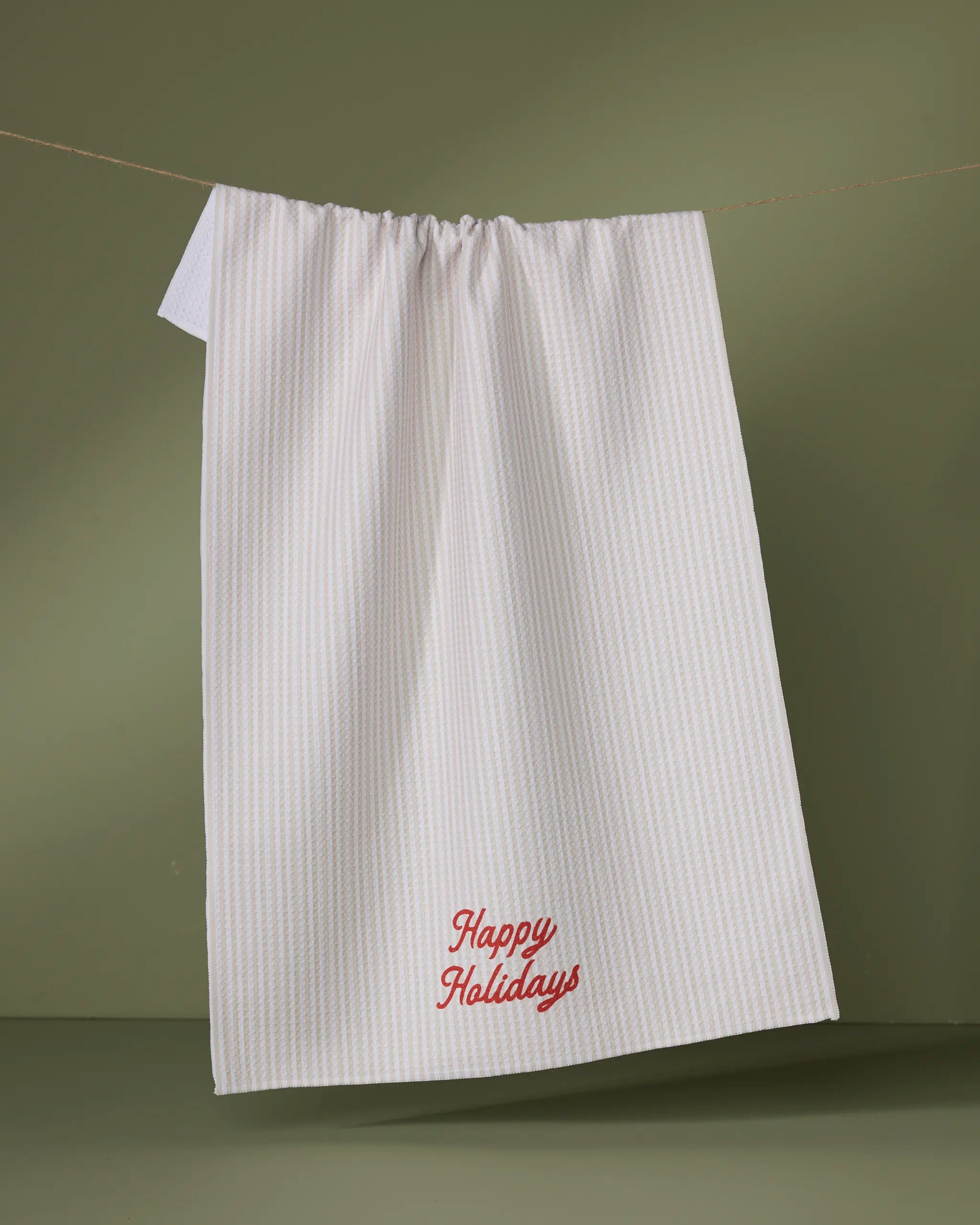 Geometry Christmas Tea Towels