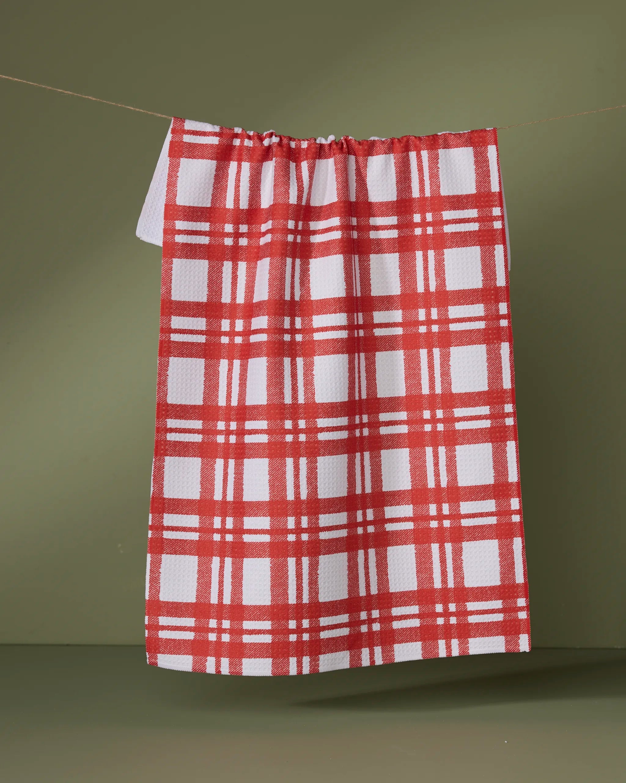 Geometry Christmas Tea Towels