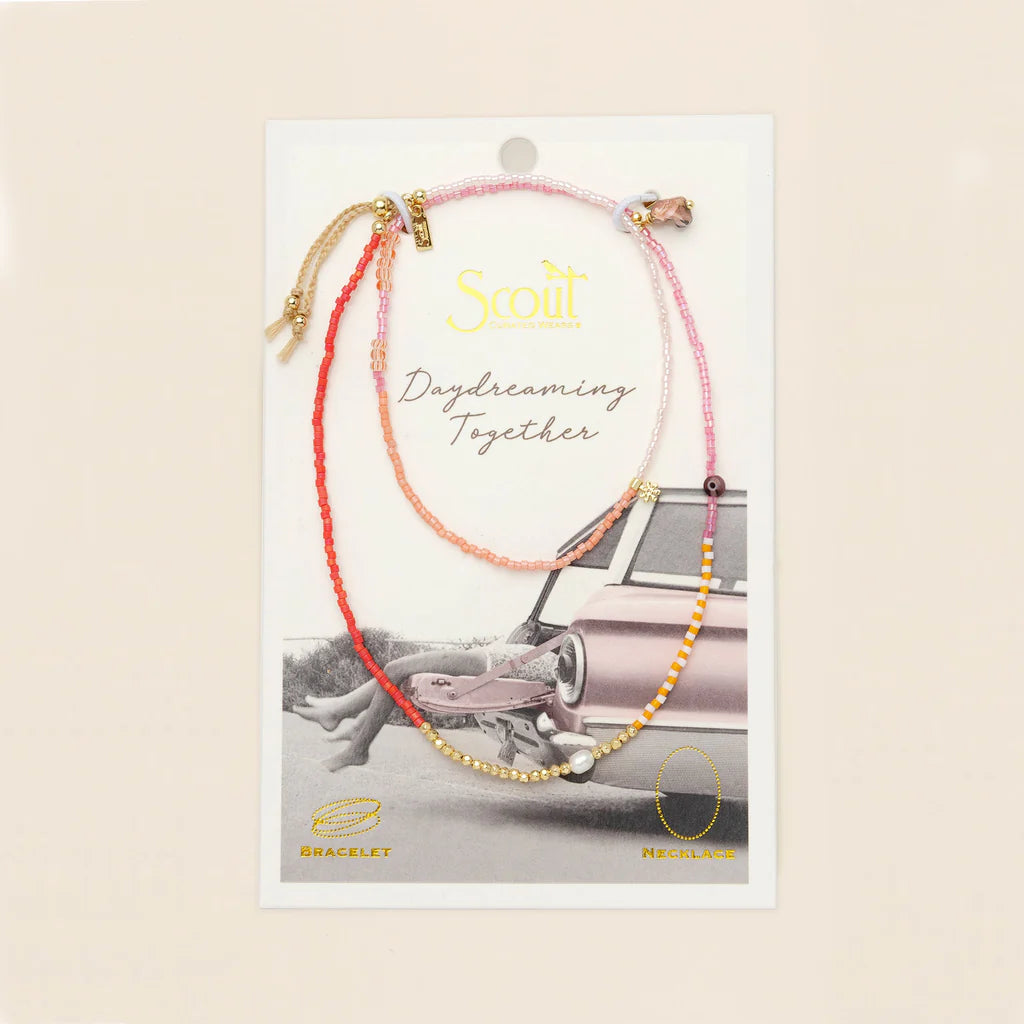 Scout Mixed Media Wrap Bracelet/Necklace