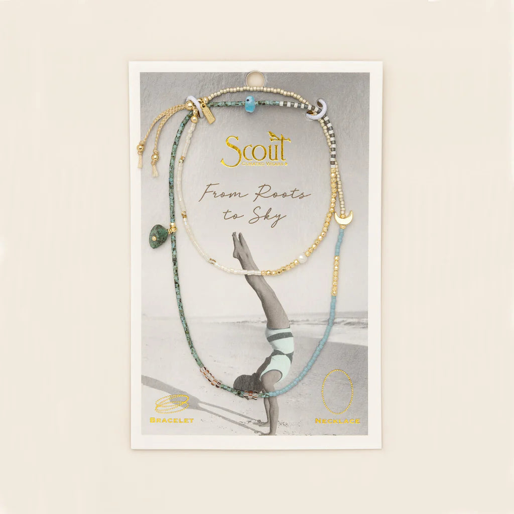 Scout Mixed Media Wrap Bracelet/Necklace