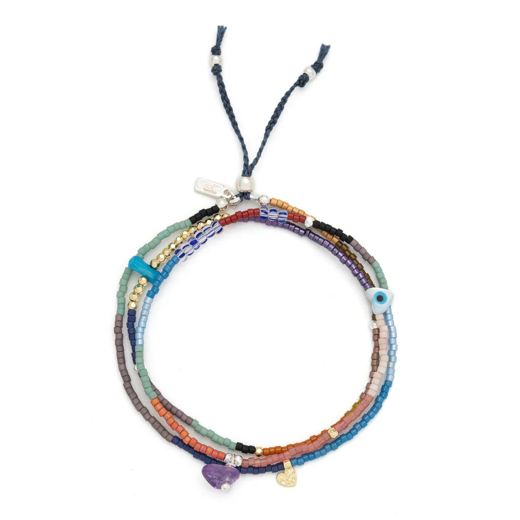 Scout Mixed Media Wrap Bracelet/Necklace