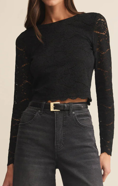 Z Supply Aurora Lace Top