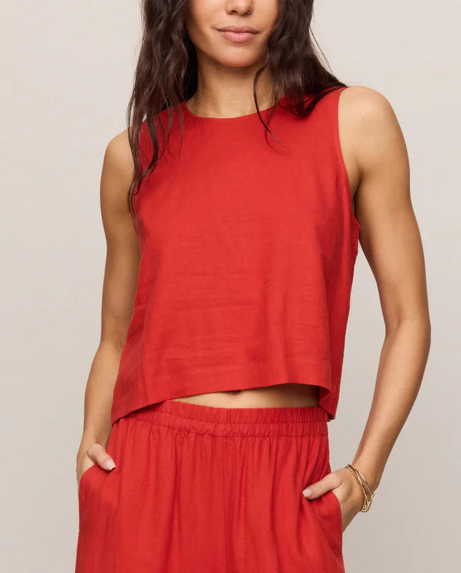 Z Supply Sloane Linen Top