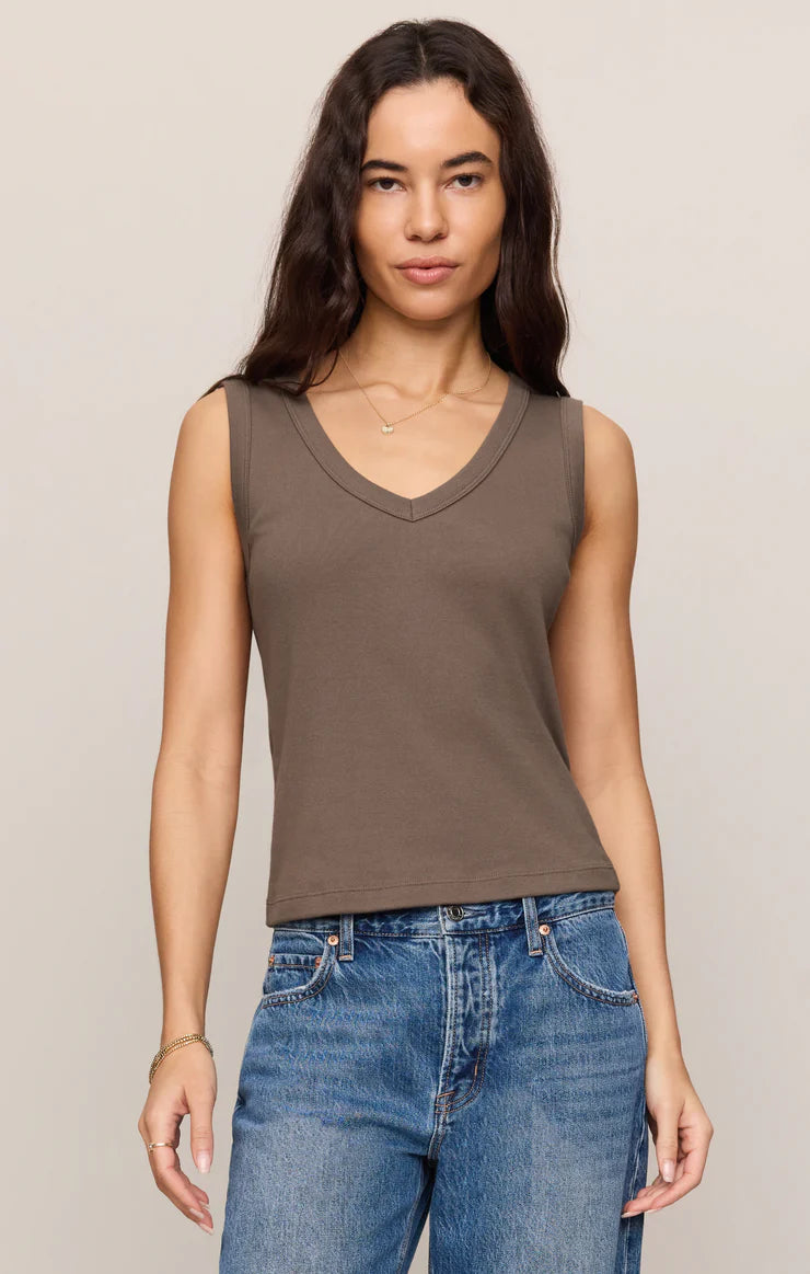 Z Supply Ellie V Neck Tank