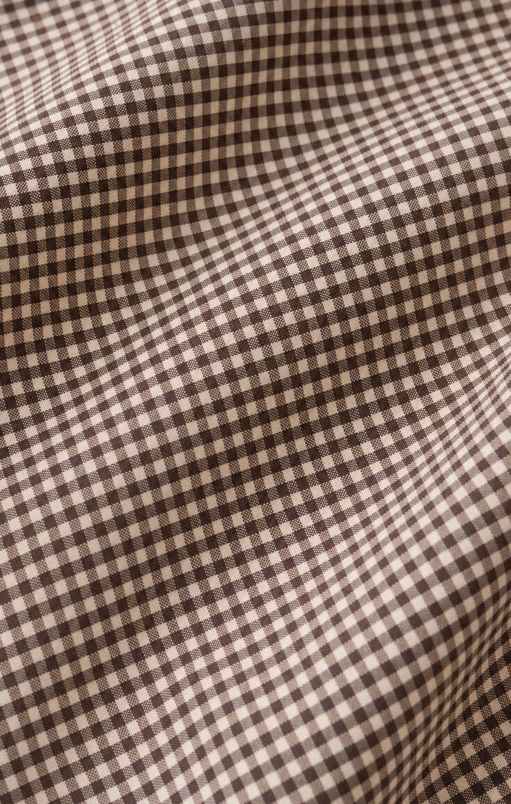 Z Supply On Duty Gingham Button Up Top