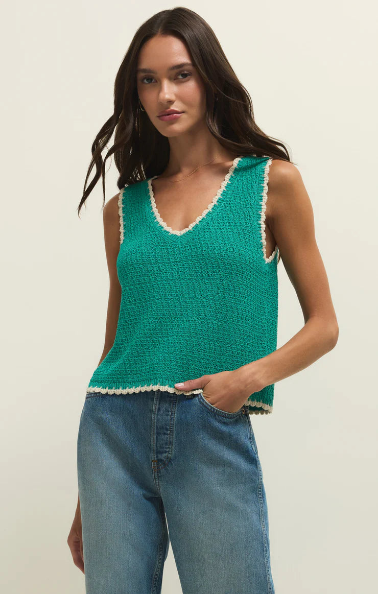 Z Supply Yessenia Whipstitch Tank