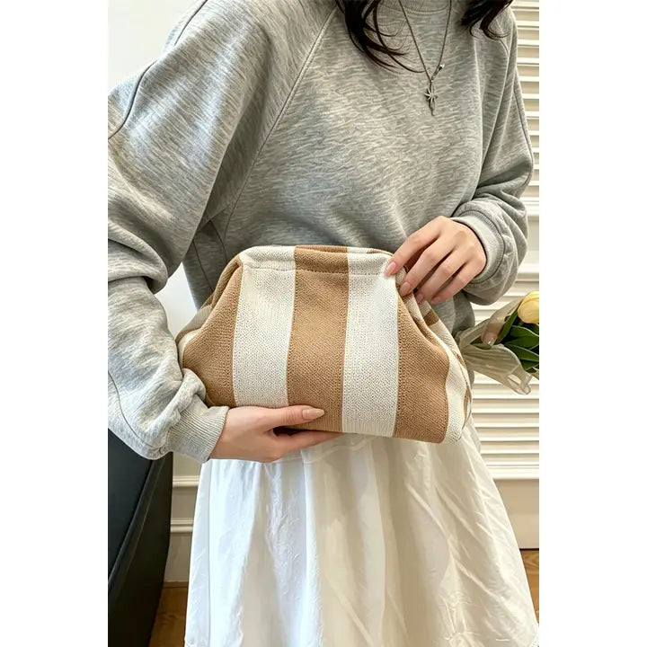 Clasp Clutch Makeup Bag