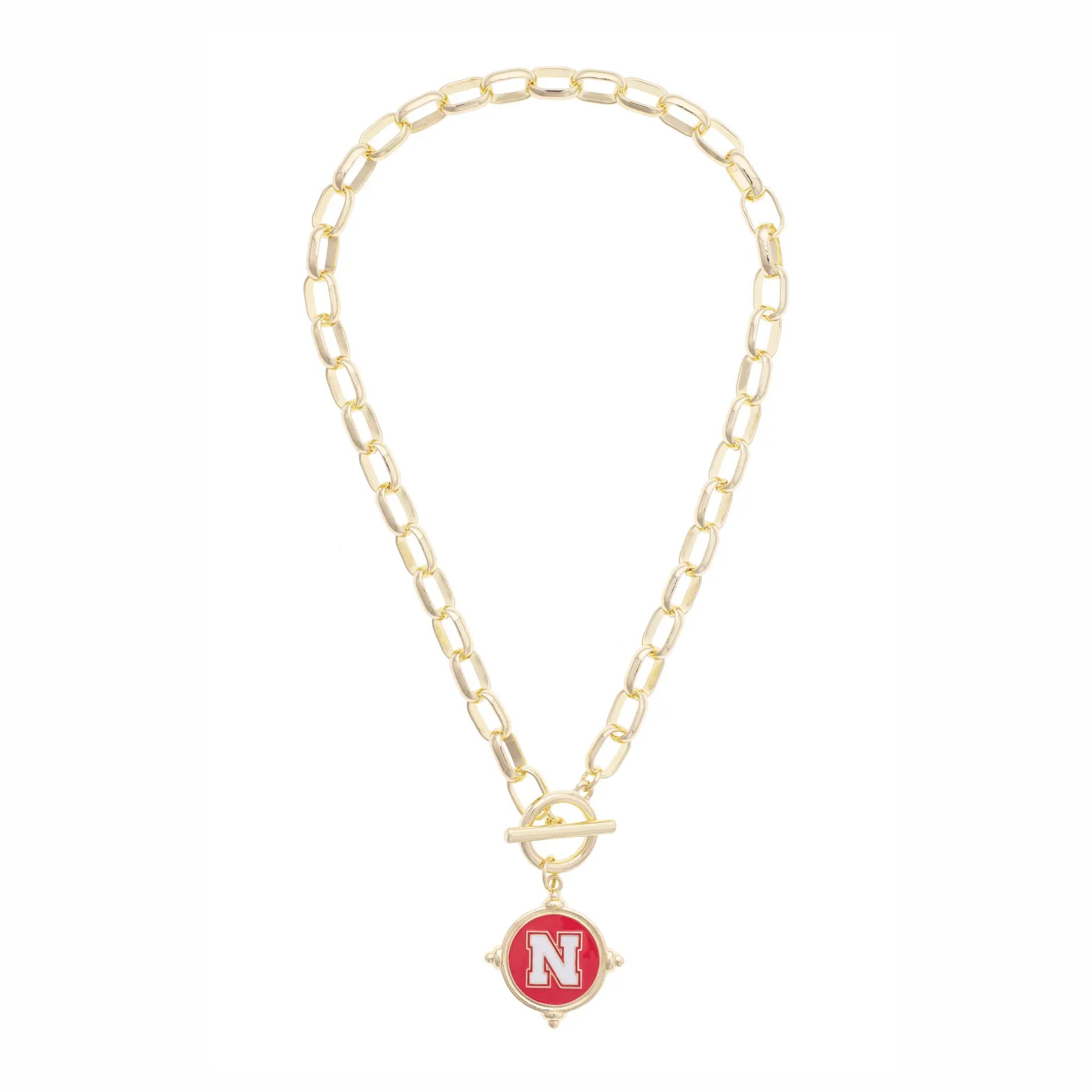 Nebraska Logo Intaglio Necklace
