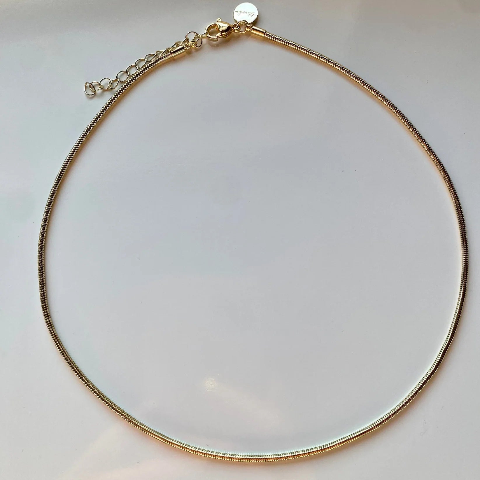 Sis Kiss Sophia Snake Chain Necklace