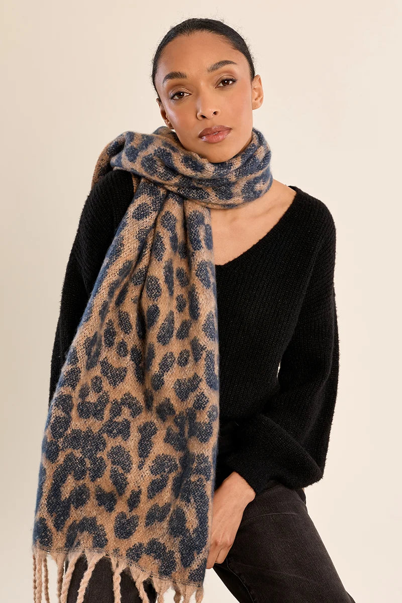 Molly Bracken Leopard Scarf