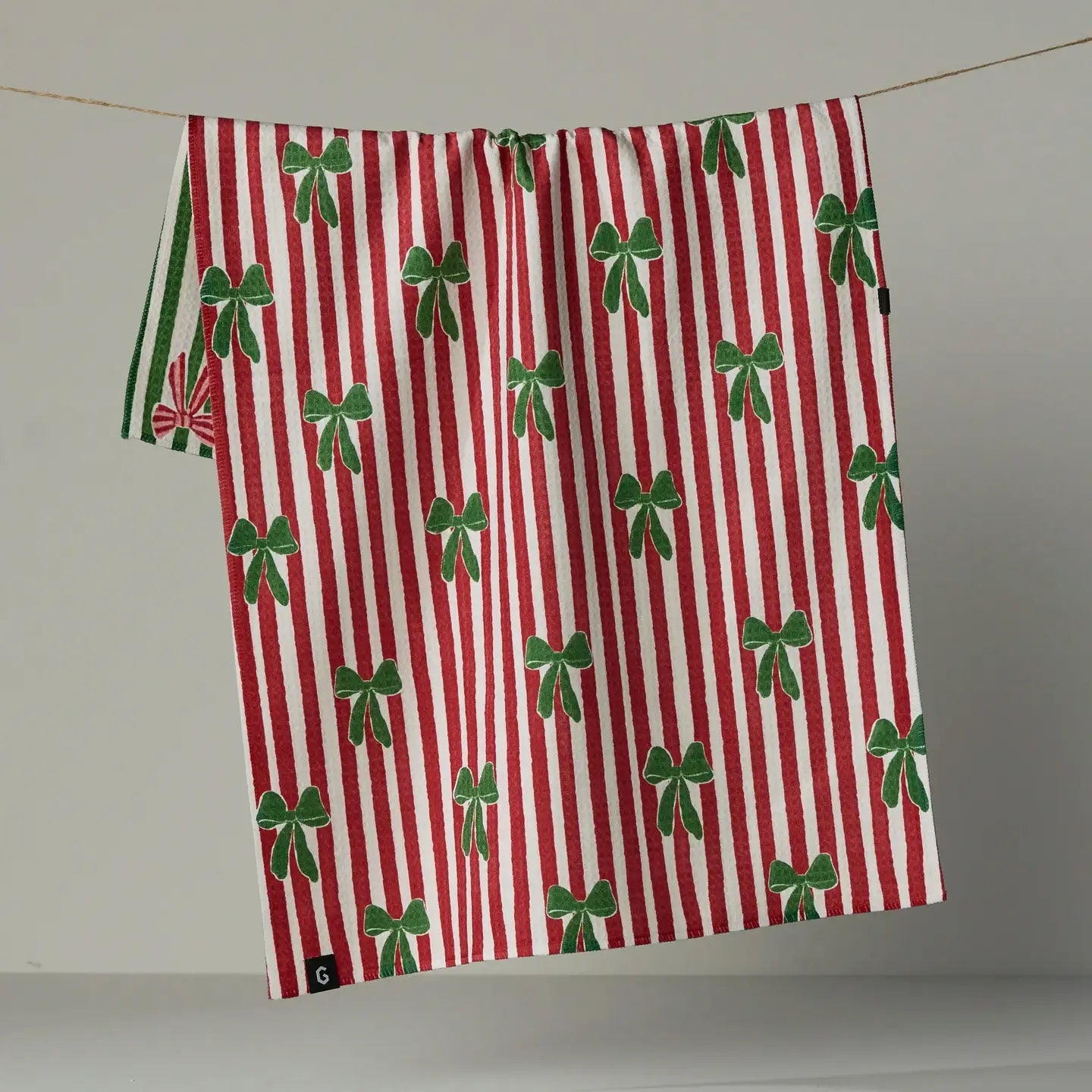 Geometry Christmas Tea Towels