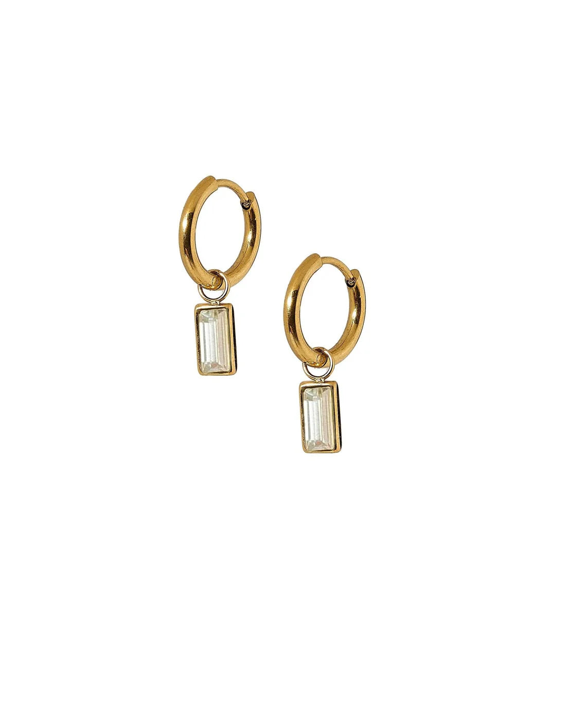 Edith Huggie Charm Earrings