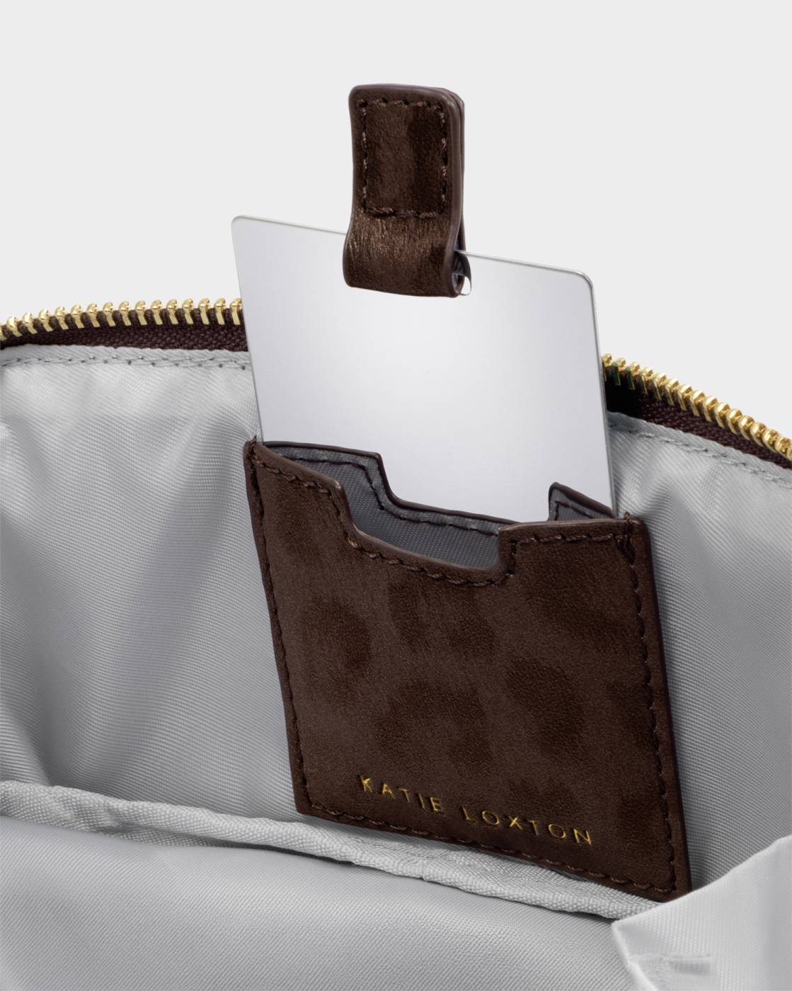 Katie Loxton Fold-Out Mirror Make Up Bag