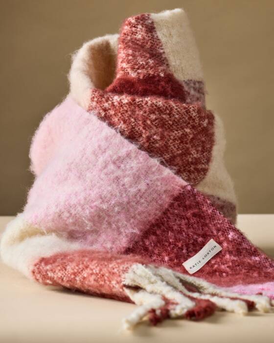 Katie Loxton Recycled Tassel Scarf