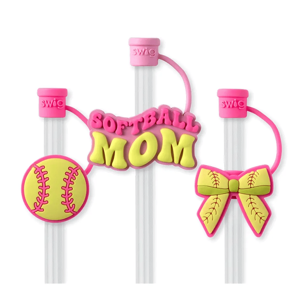 SWIG Pitch Hit Run Straw Topper Set