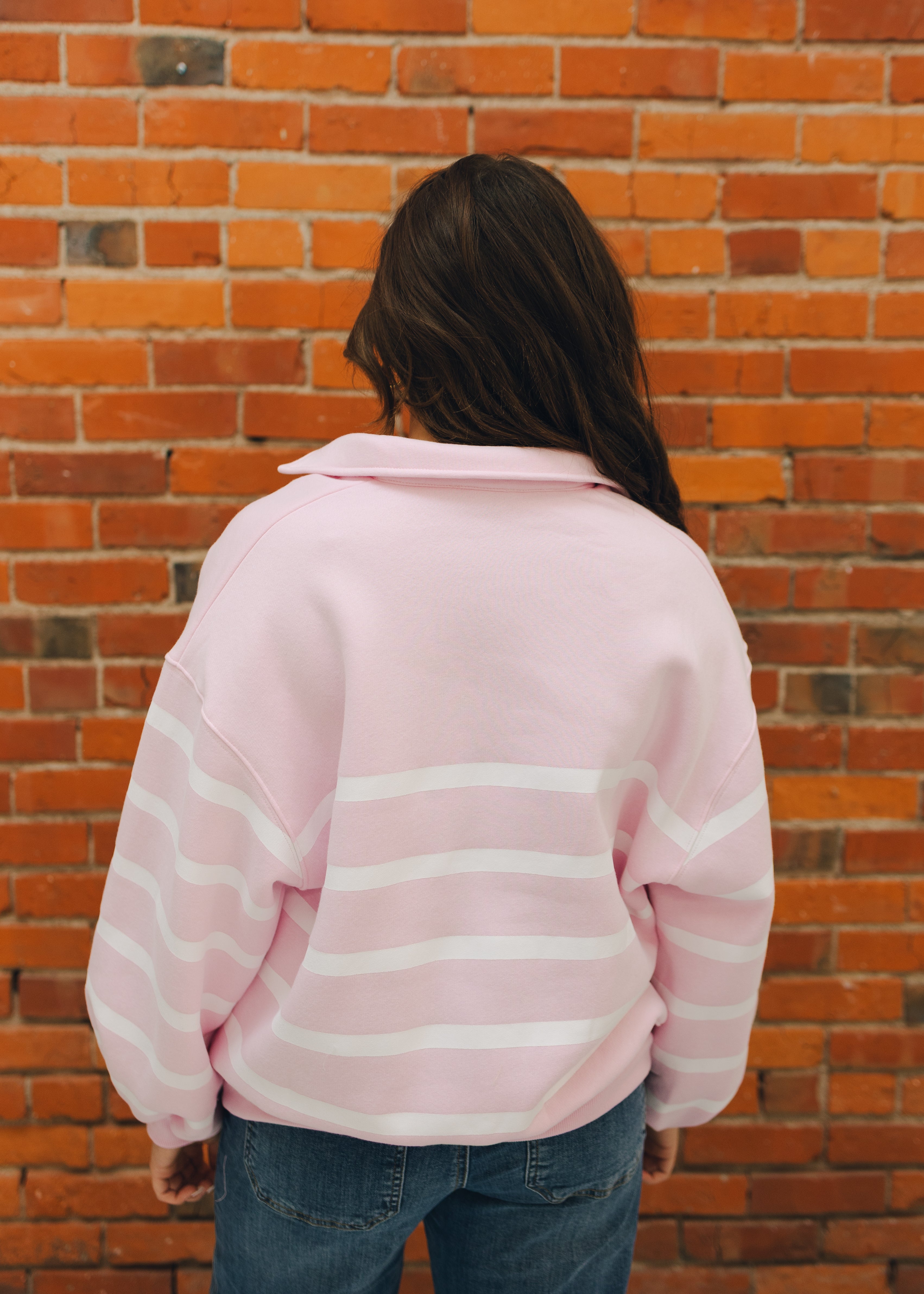 Addison Stripe Pullover