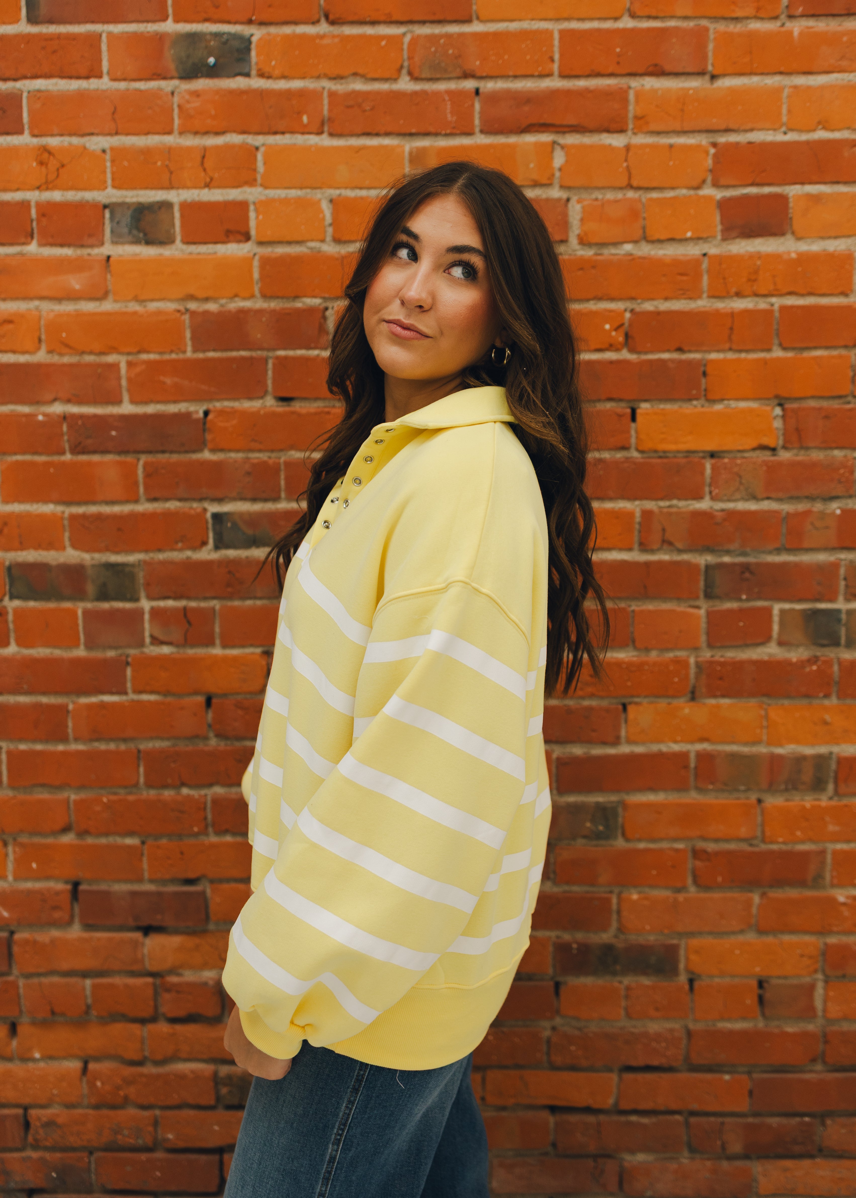 Addison Stripe Pullover