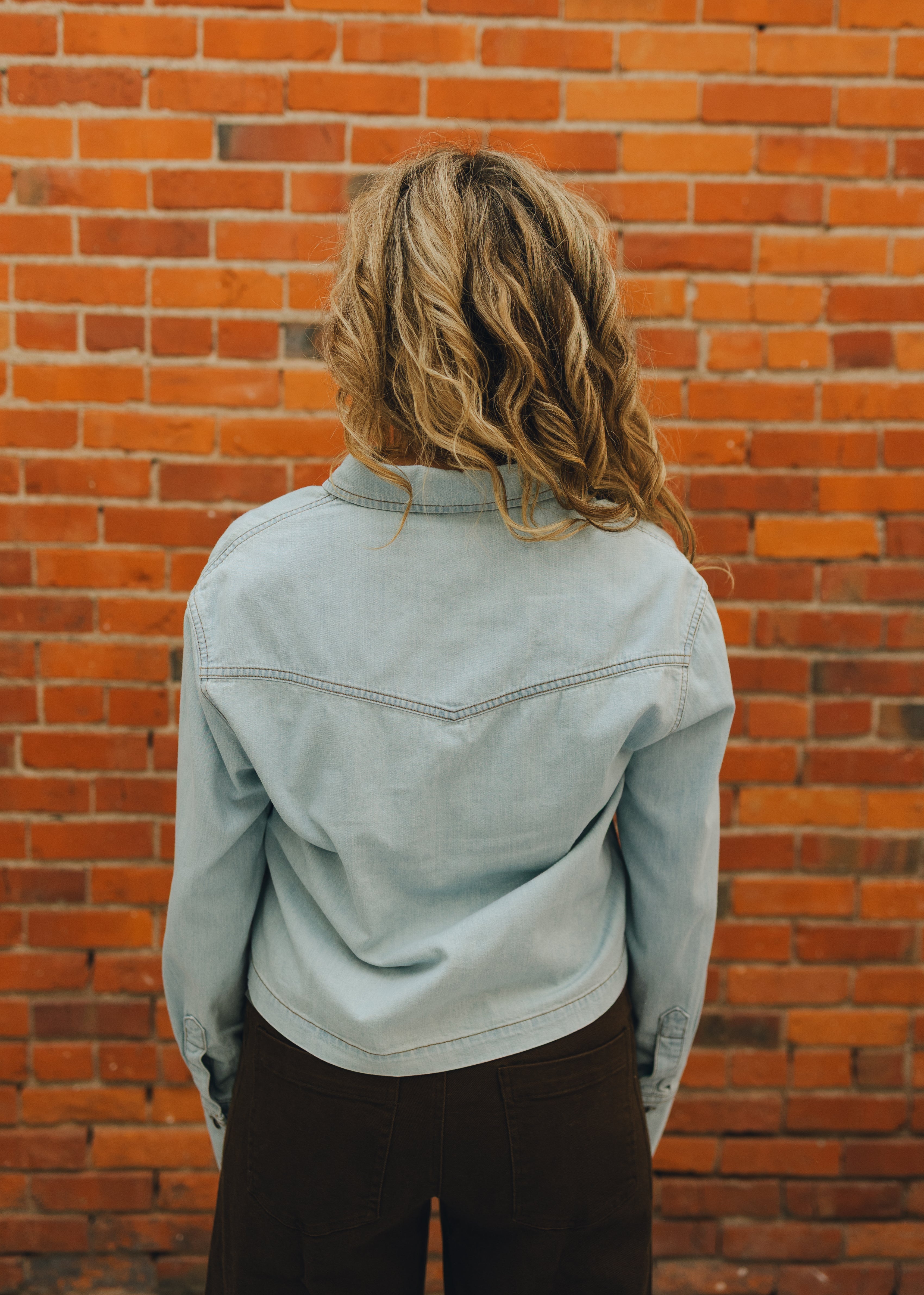 KUT Aubrey Long Sleeve Button Down