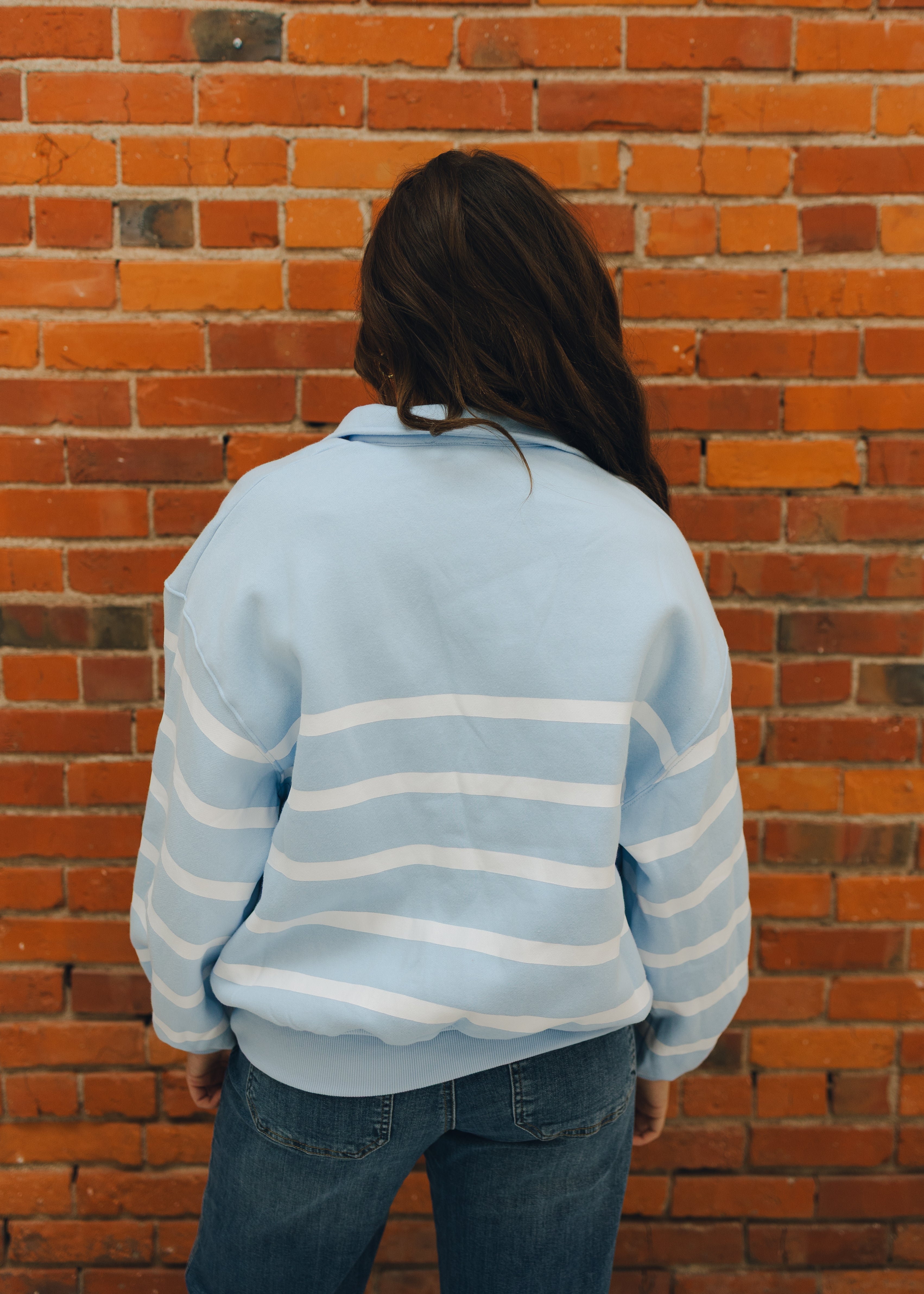 Addison Stripe Pullover