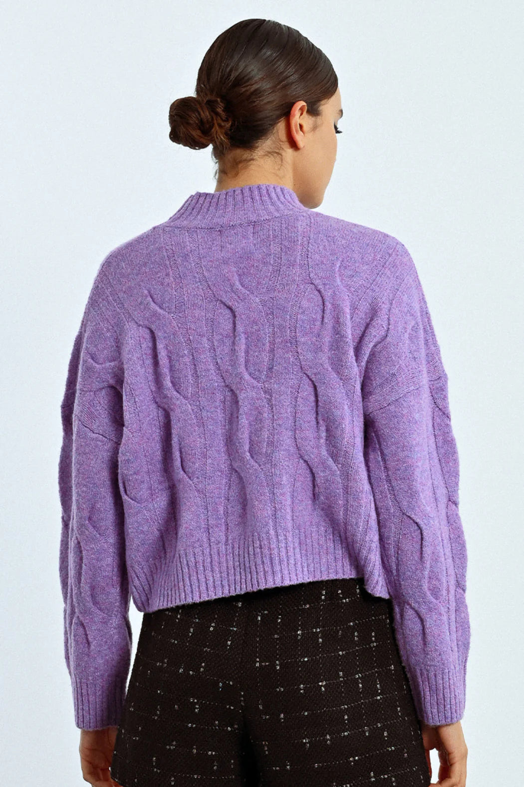 Molly Bracken Knitted Sweater - Purple