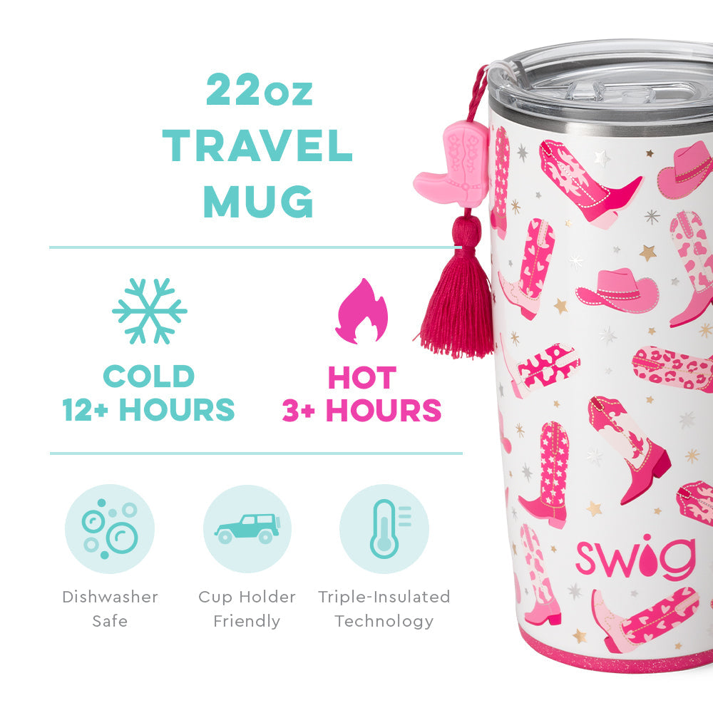 SWIG Let's Go Girls Travel Mug - 22oz