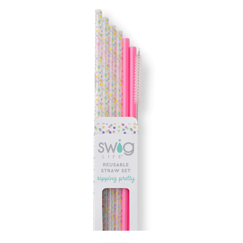 Swig Reusable Straw Set (Tall)